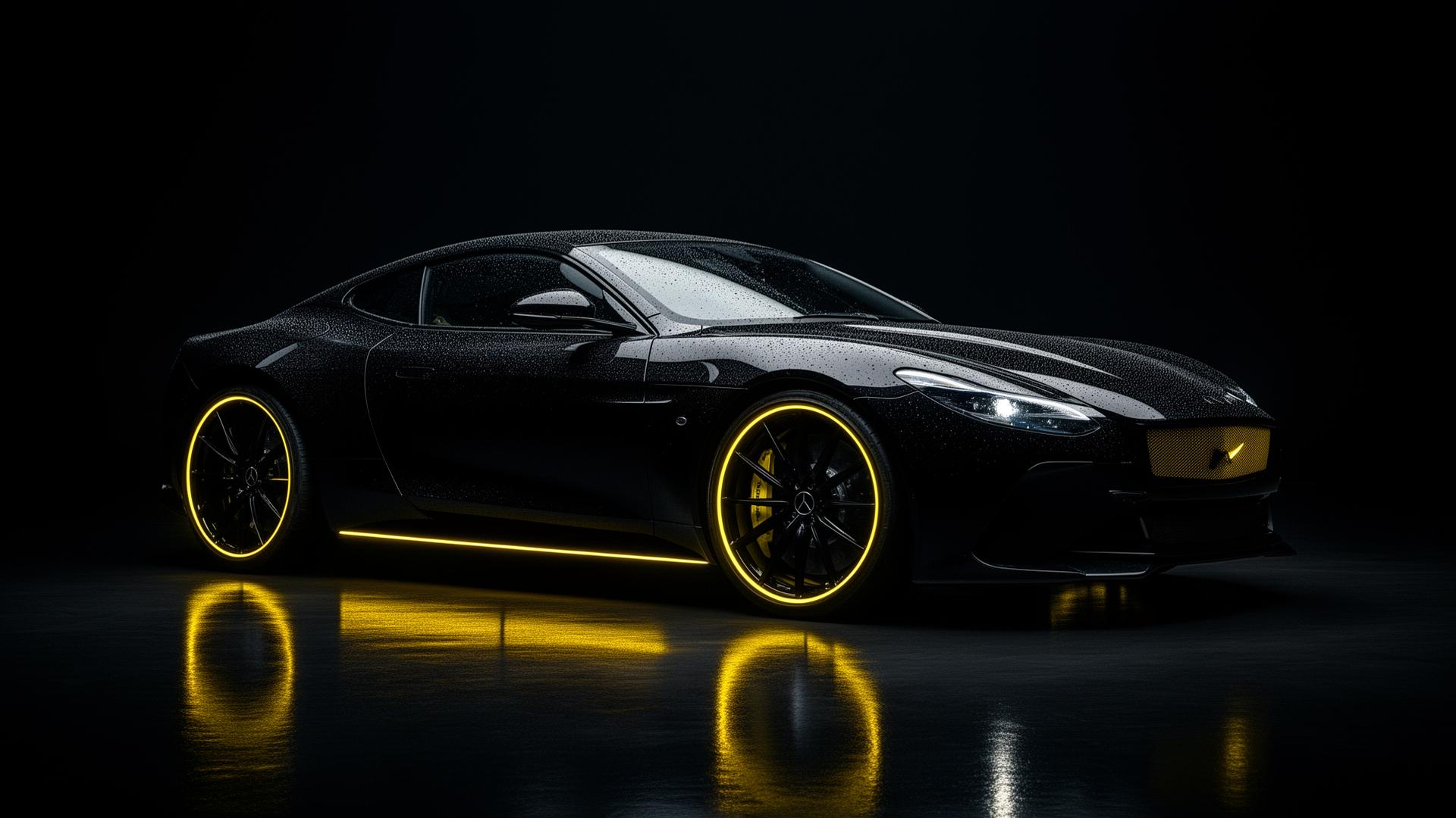 Premium ceramic coated luxury car at CRAC studio